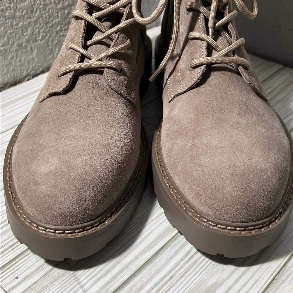 Saint Morta men’s Legion lace up boots taupe‎ size 11 suede leather upper